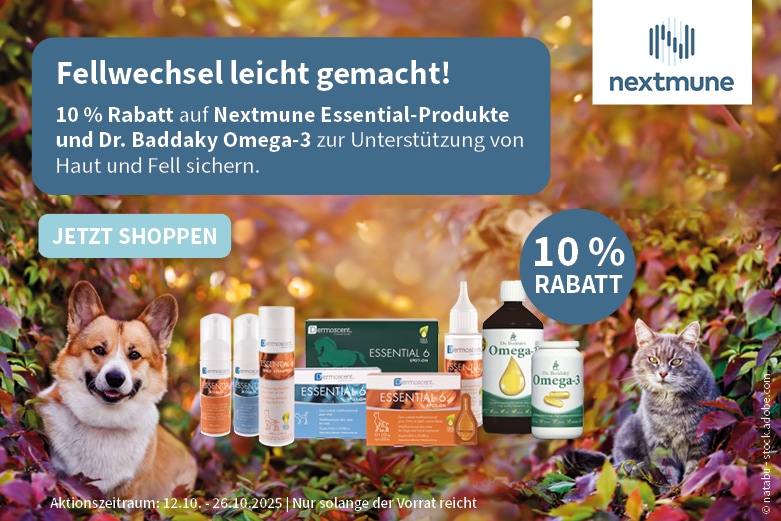Jetzt 10 %  auf Nextmune Essential und Dr. Baddaky